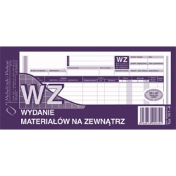 WZ wydanie mat. na zewn. 1/3 A4 351-8