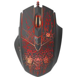 MYSZ DEFENDER DOOM FIGHTER GM-260L 3200DPI 6P + PODKŁADKA + GRA