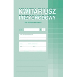 Kwitariusz przychodowy A4 SK 400-1