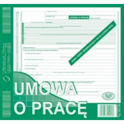 Umowa o pracę 2/3 A4 500-2N