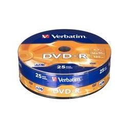 Płyty DVD-R Verbatim 4,7 GB 25szt.