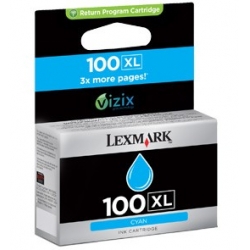 Tusz Lexmark 100 XL cyan